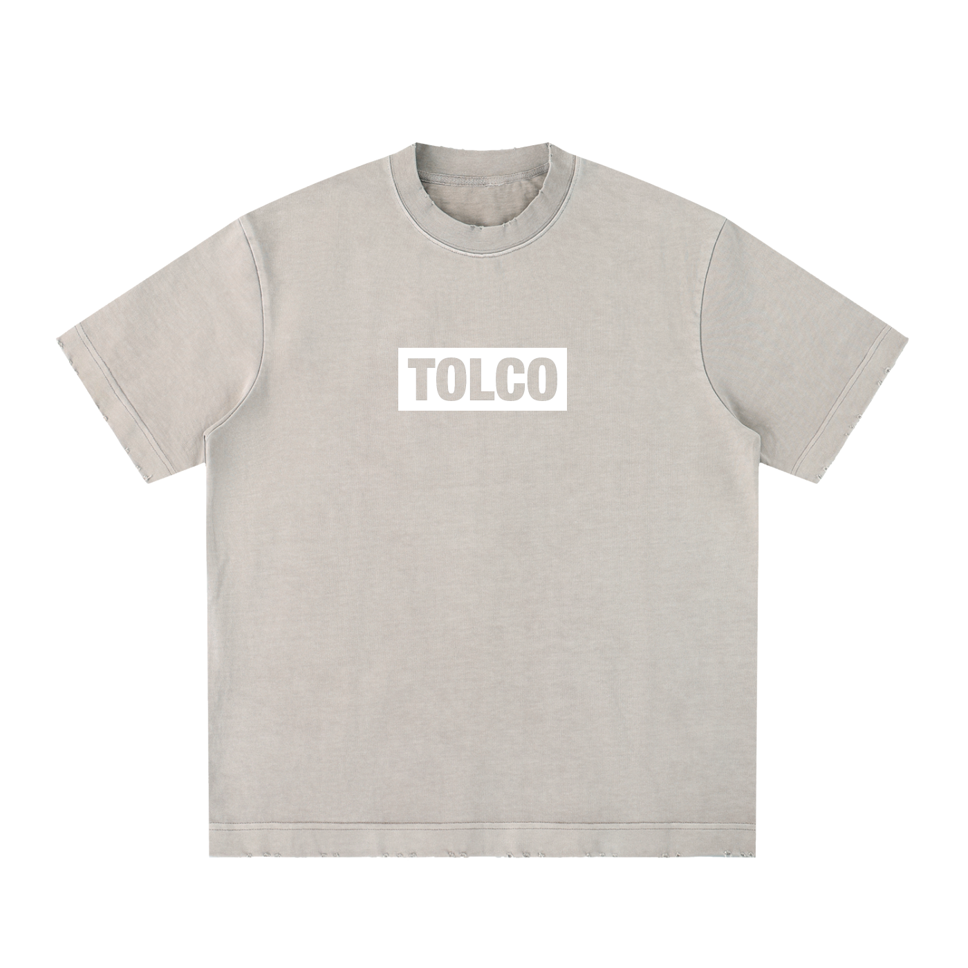TOLCO. - TAG - Heavyweight Frayed T