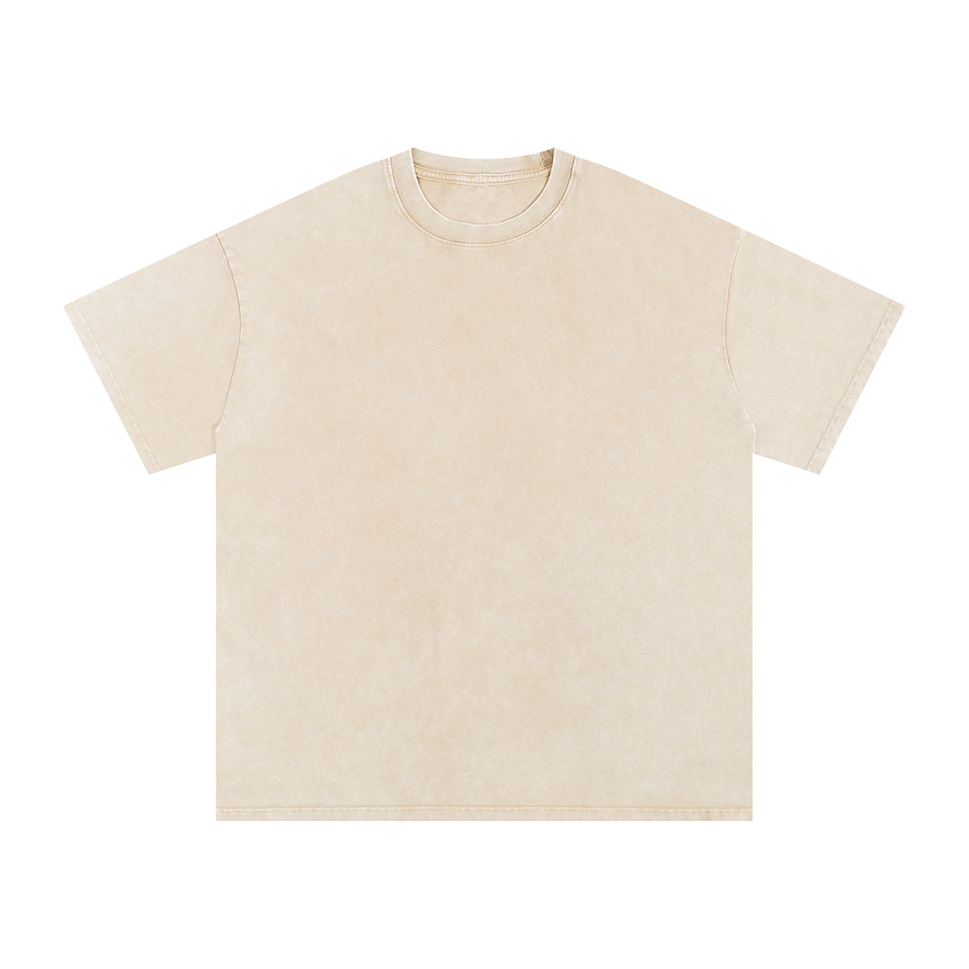 TOLCO. - DRIFT - Oversized Cotton T - Apricot