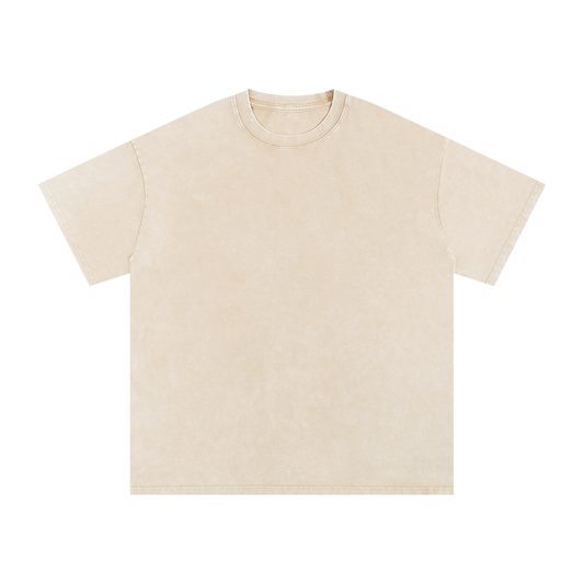 TOLCO. - DRIFT - Oversized Cotton T - Apricot