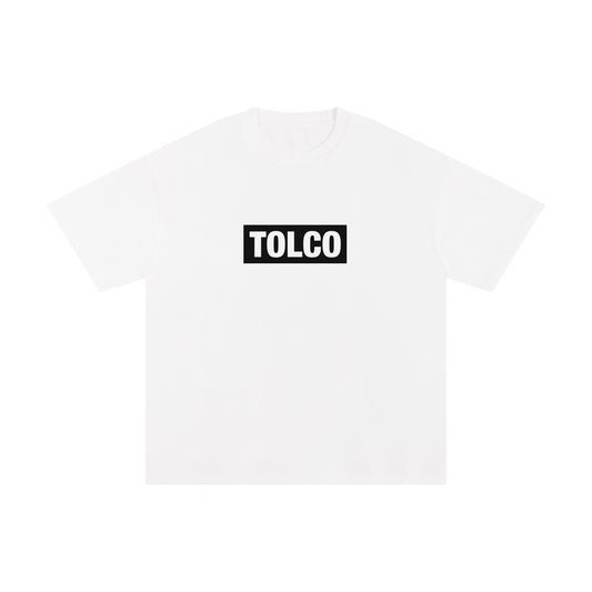 TOLCO. - TAG - Pure Cotton T - White